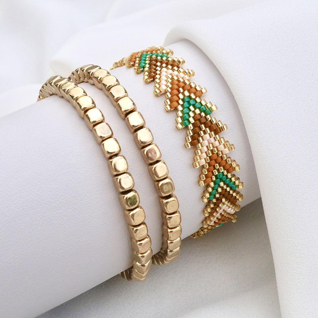 Boho Jungle bracelet set