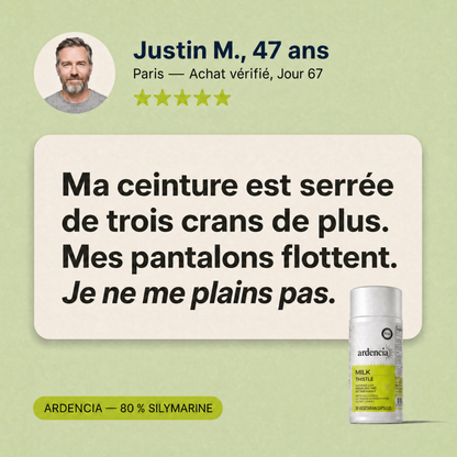 Flacon Ardencia — ambiance naturelle