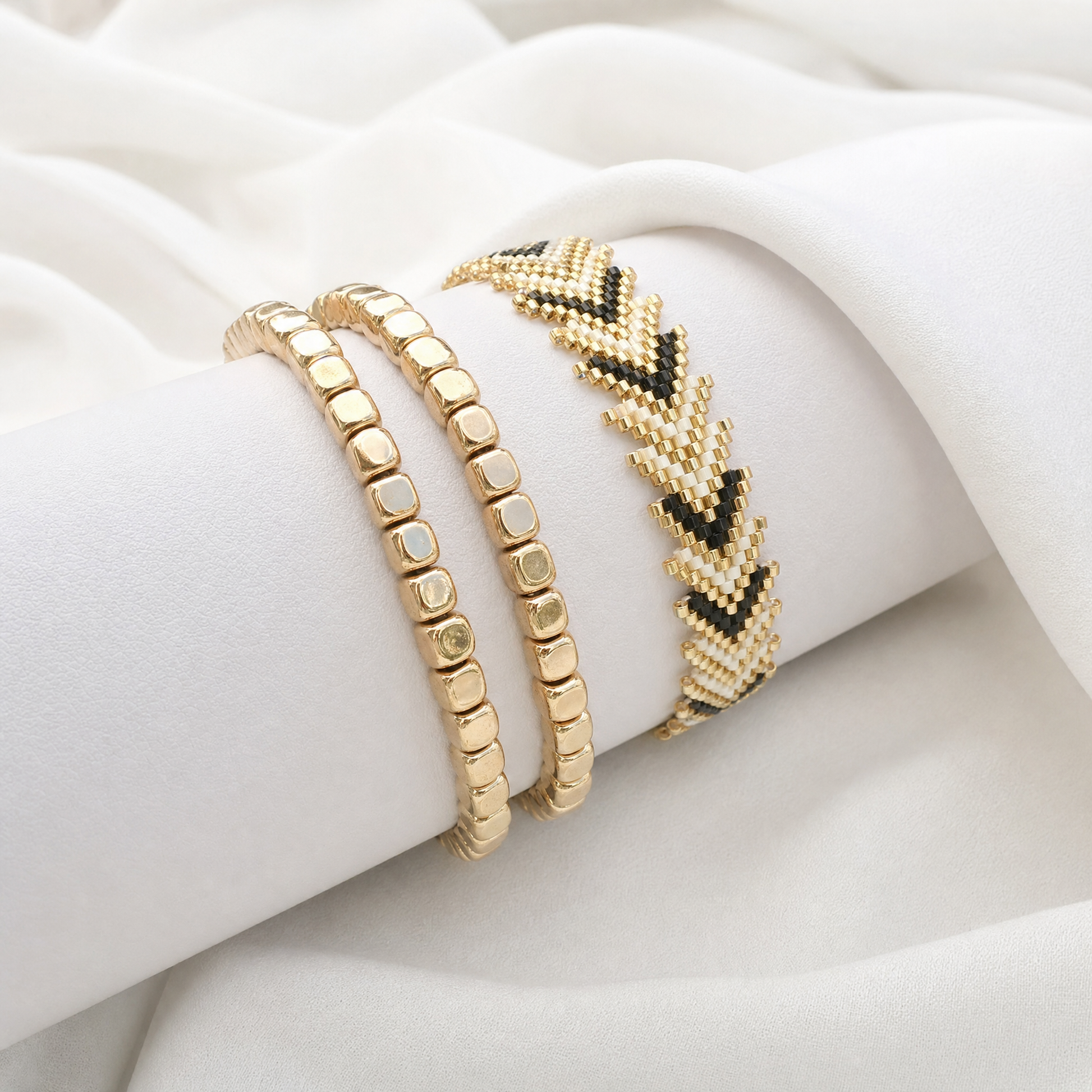 Midnight Oasis bracelet set